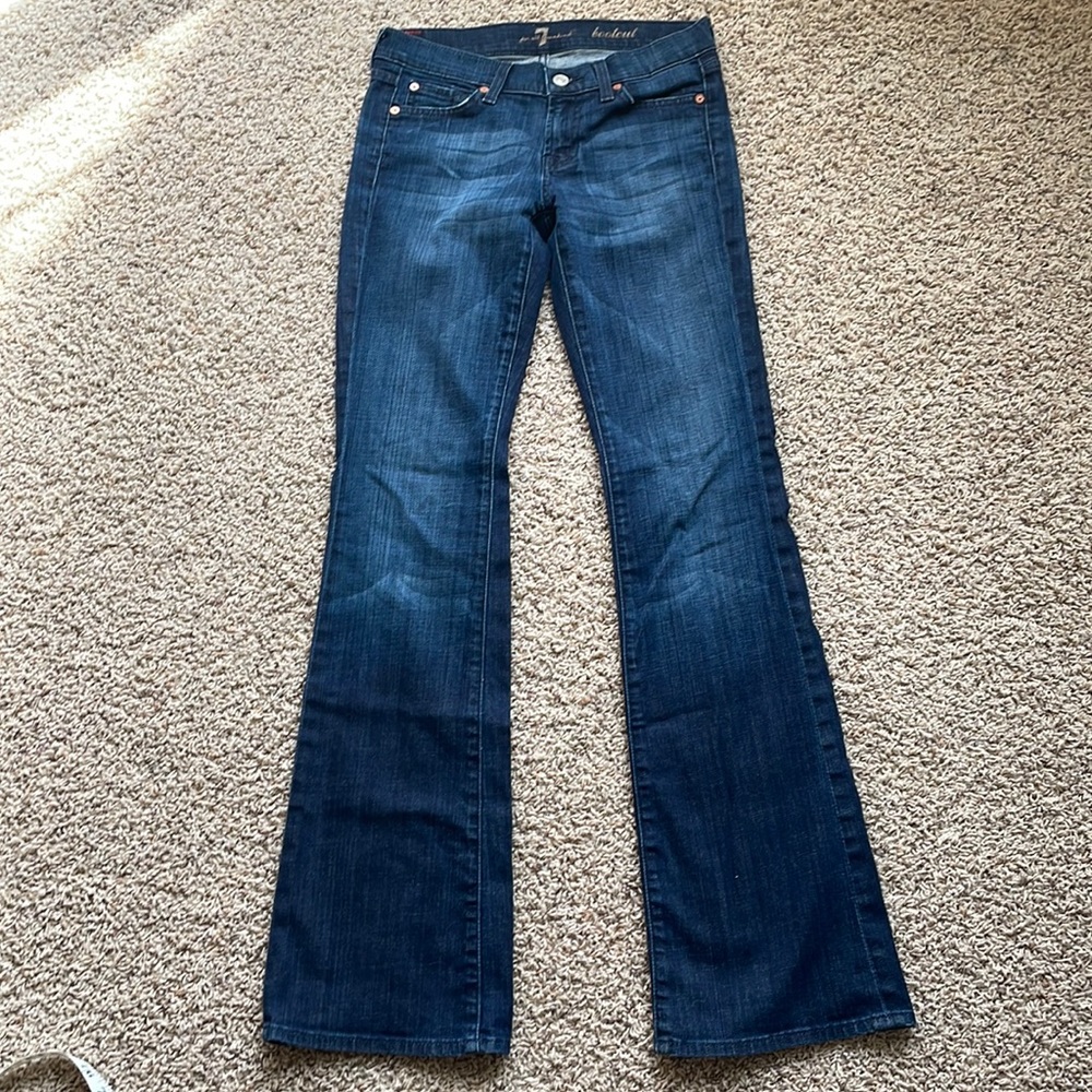 7 For All Mankind Womens Bootcut Jeans size 25